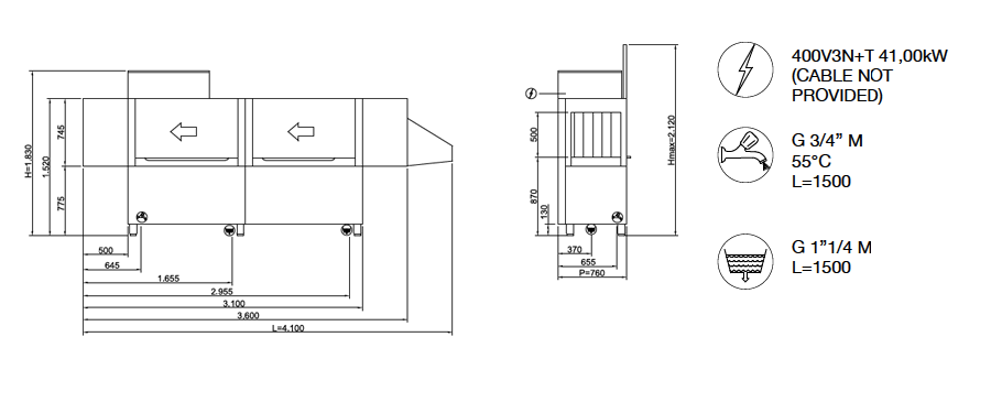 TUNNEL LINE btm400e