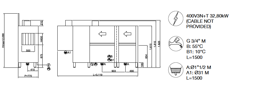 TUNNEL LINE tm4310